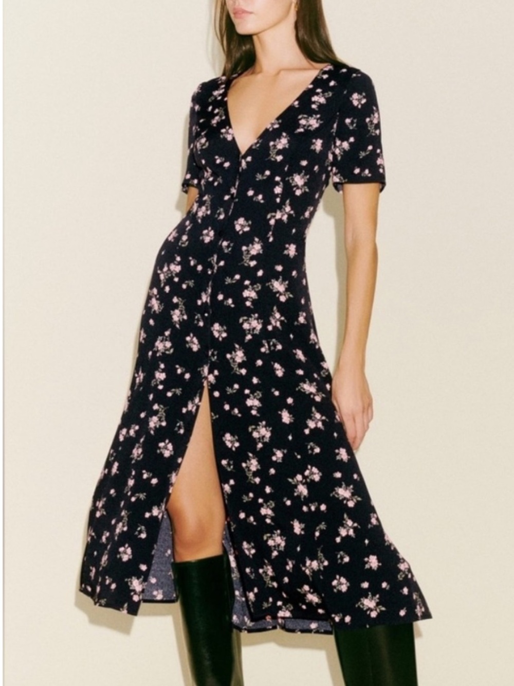 REFORMATION LOCKLIN DRESS- LINA